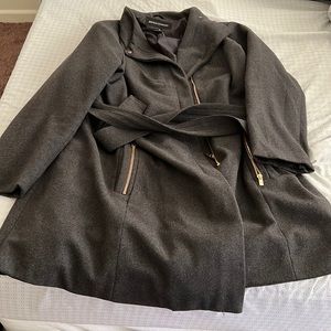 Womens Plus Size Ashley Stewart Coat